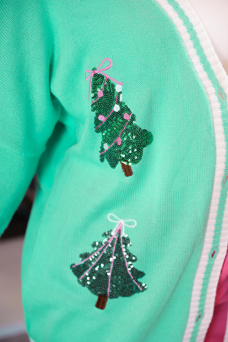 PREORDER- Spruce Trees Relaxed Cardigan