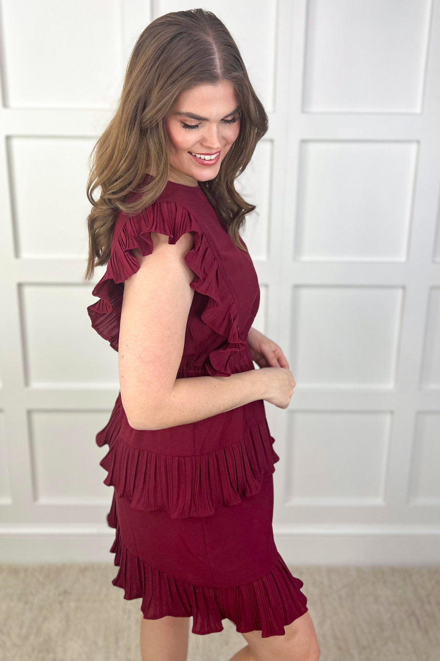 Game Day Ruffle Dress - Jess Lea Wholesale