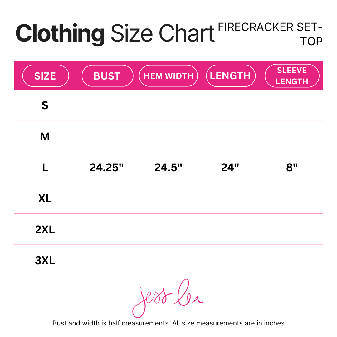 Firecracker Shorts Set