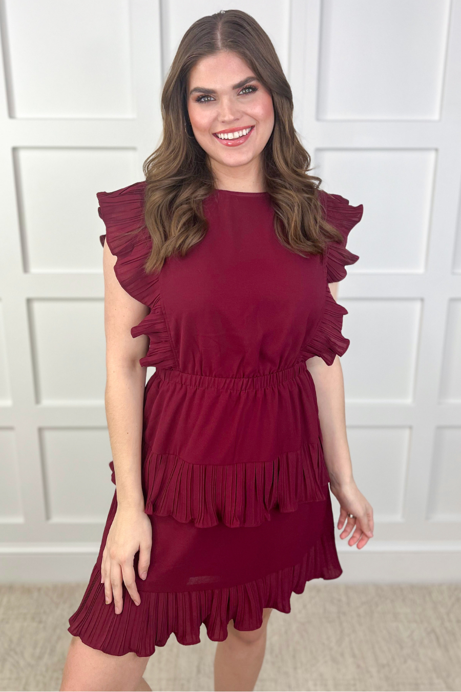 Game Day Ruffle Dress - Jess Lea Wholesale