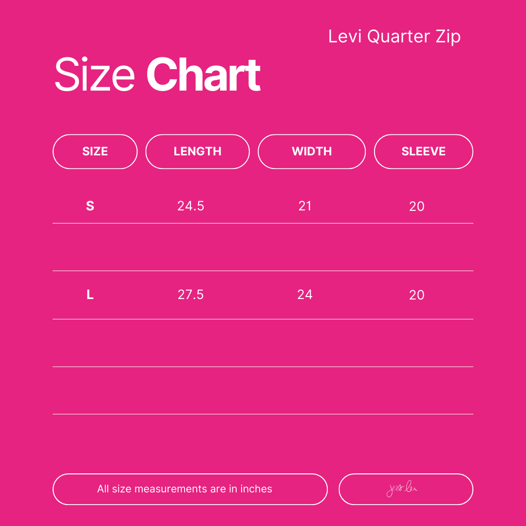 PREORDER- Levi Ribbed Quarter Zip Pullover- Black