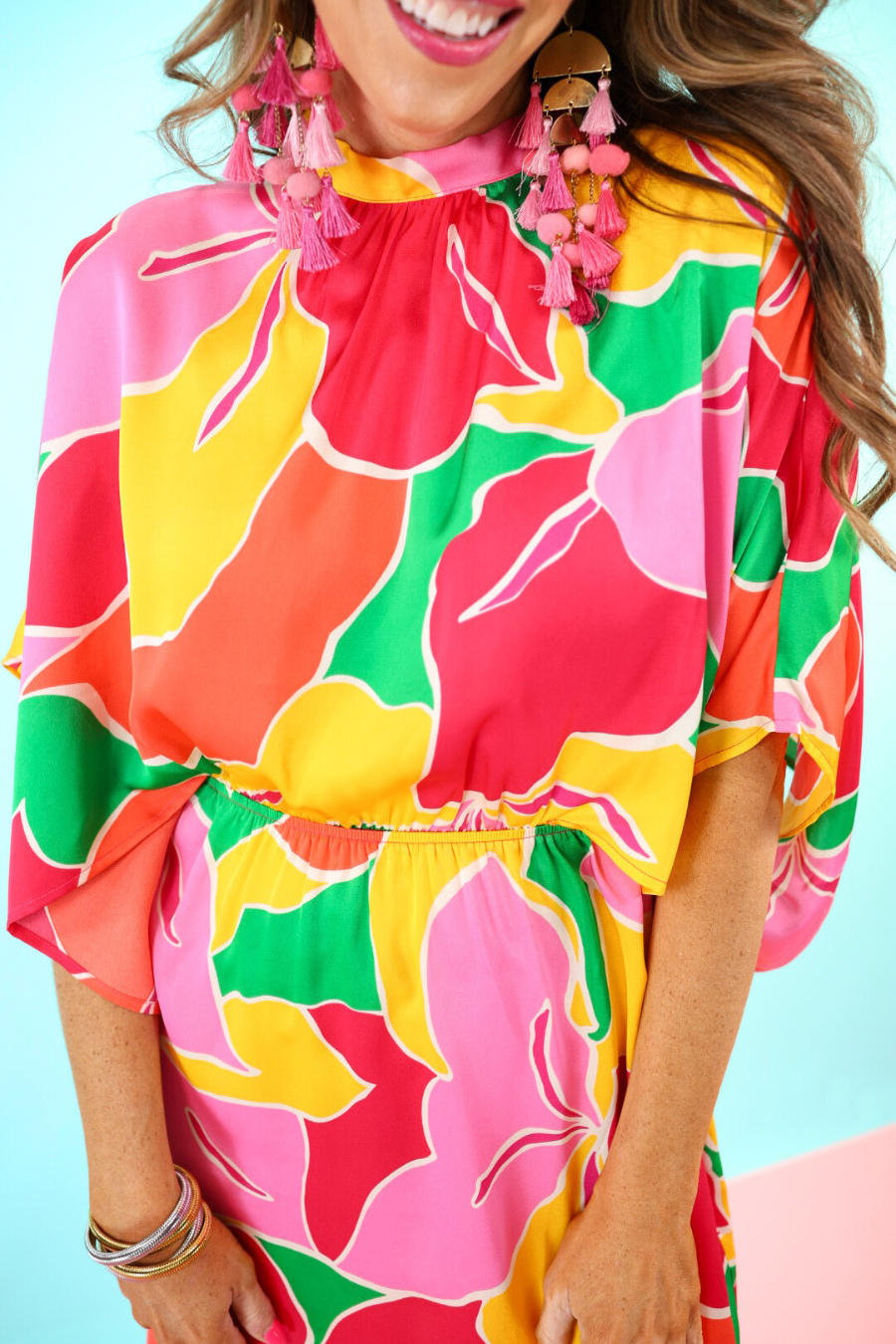 Emeline Satin Dress