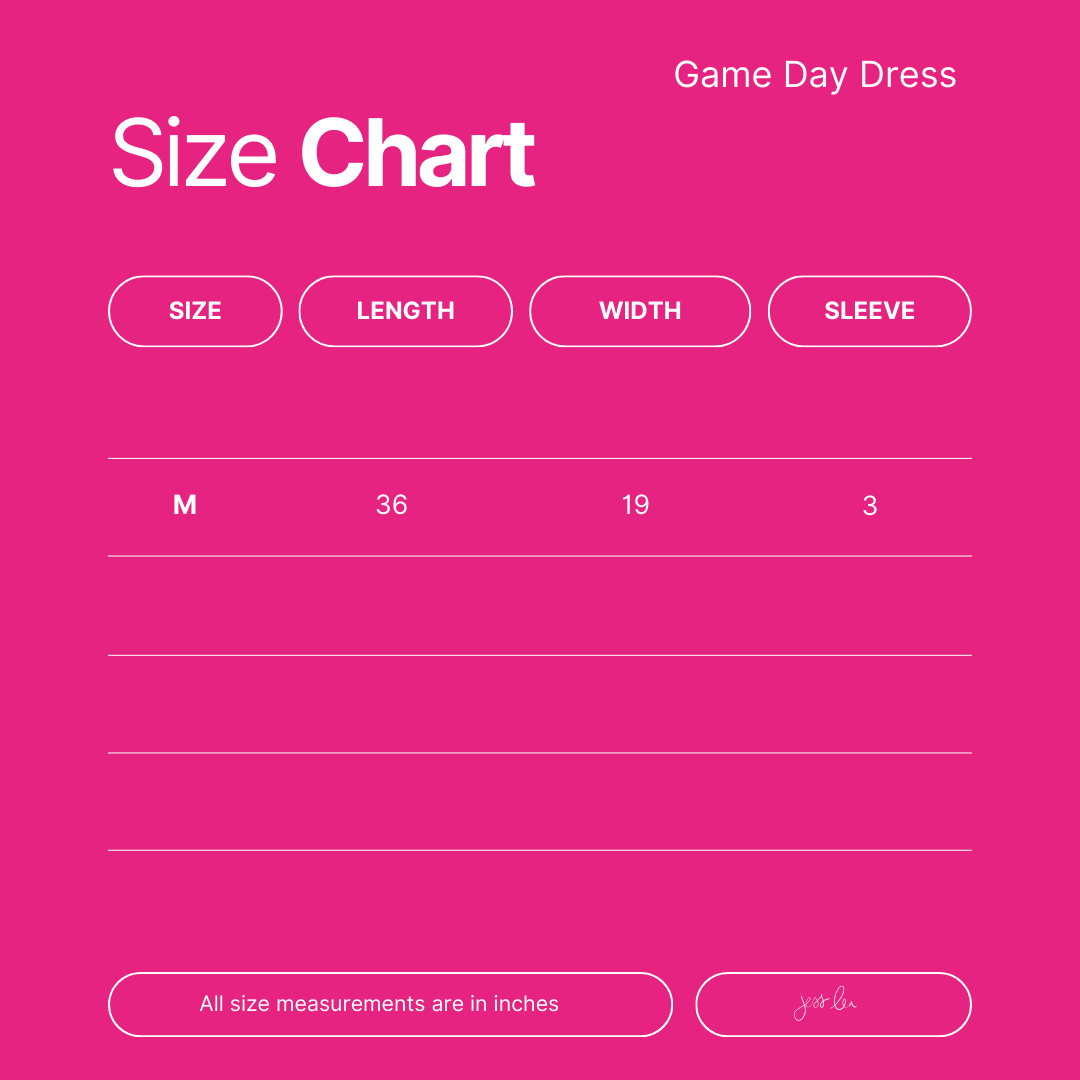 Game Day Ruffle Dress - Jess Lea Wholesale