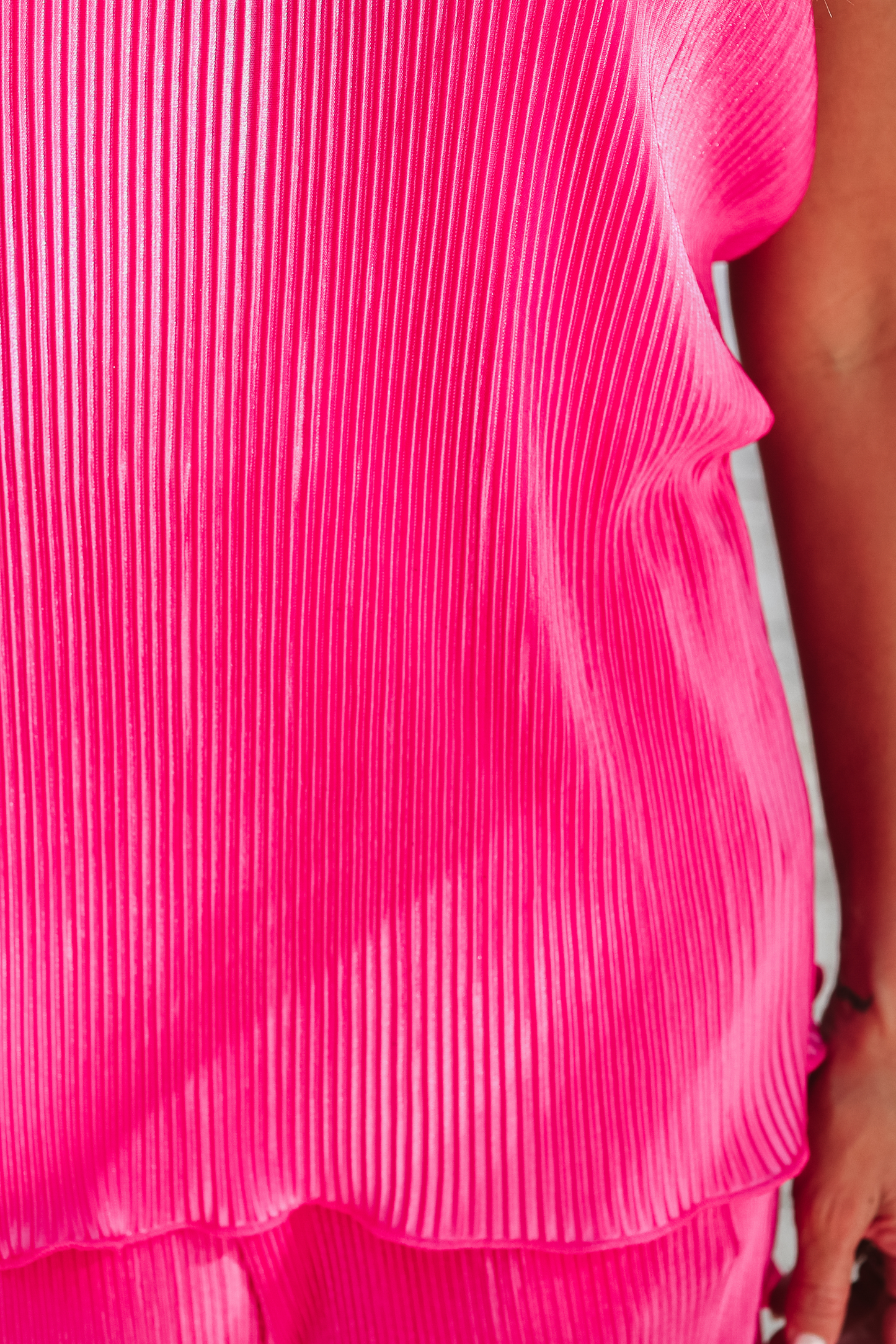Hard To Resist Pleated Set
