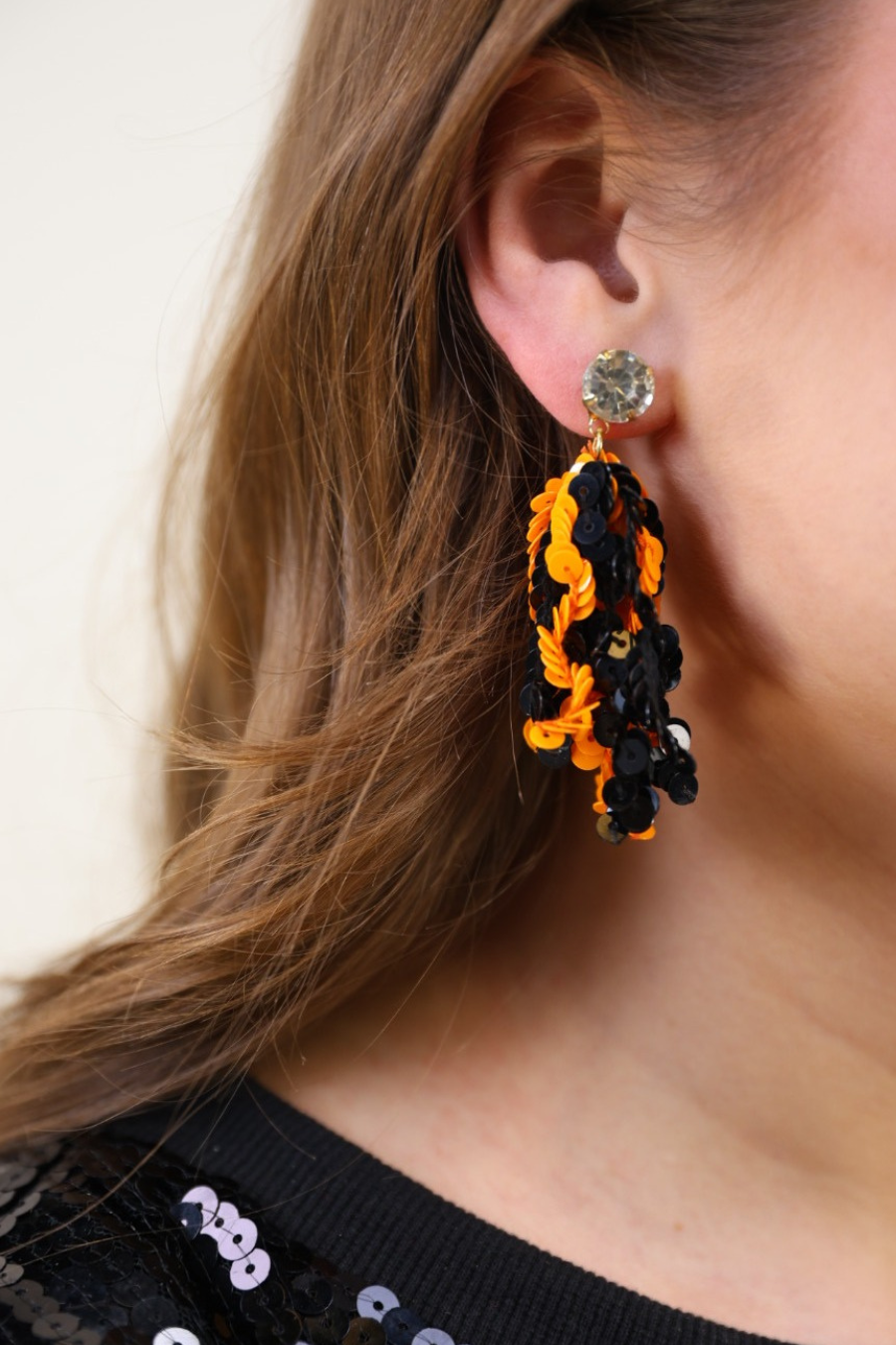 Spirit Sequin Fringe Earrings