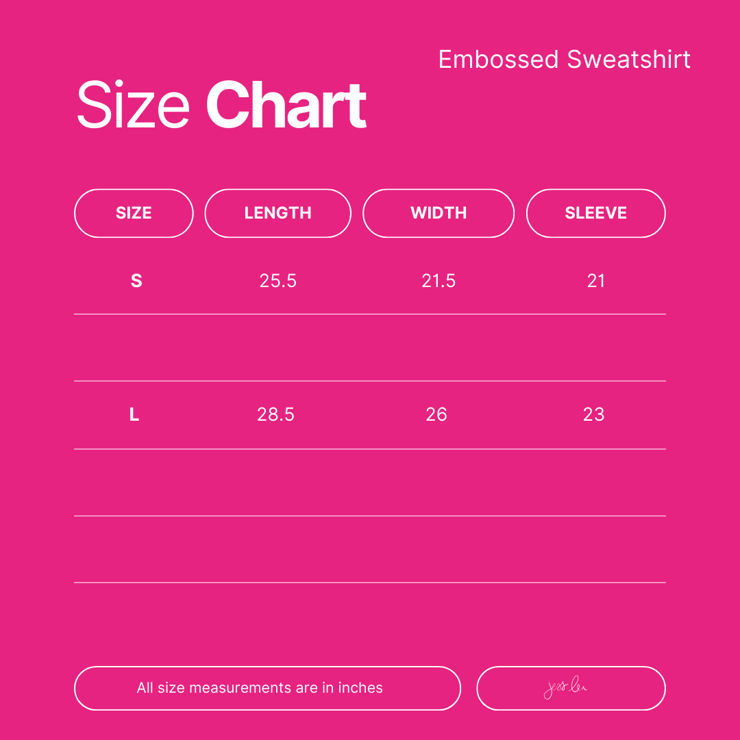 Mama Embossed Sweatshirt