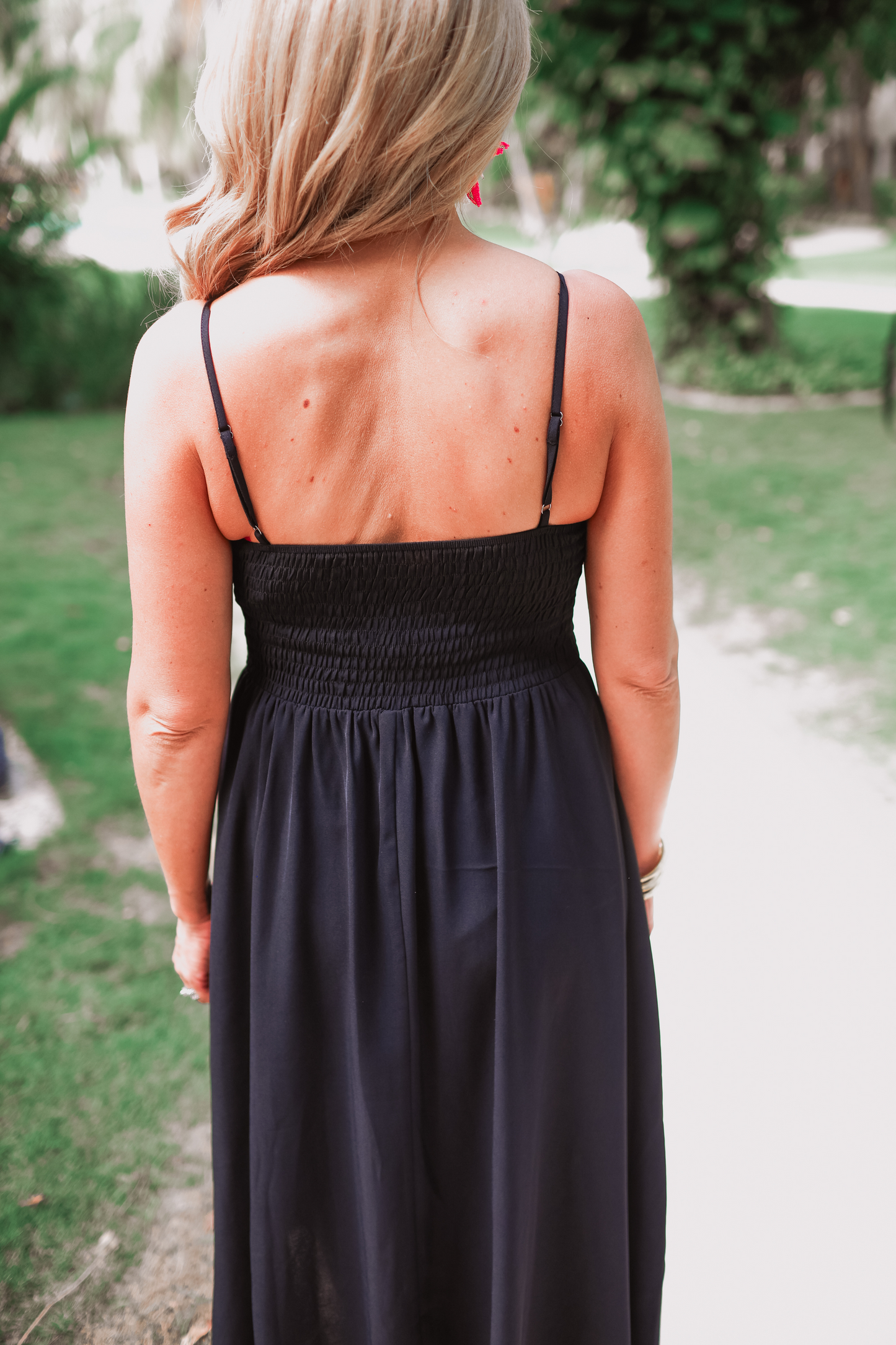 Easy To Please Button Maxi Dress
