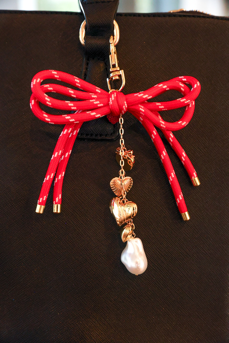 Festive Ribbon & Bows Bag Charm