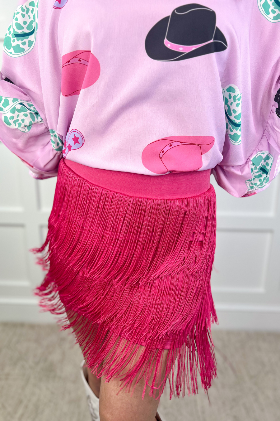 Signature Moves Fringe Skort