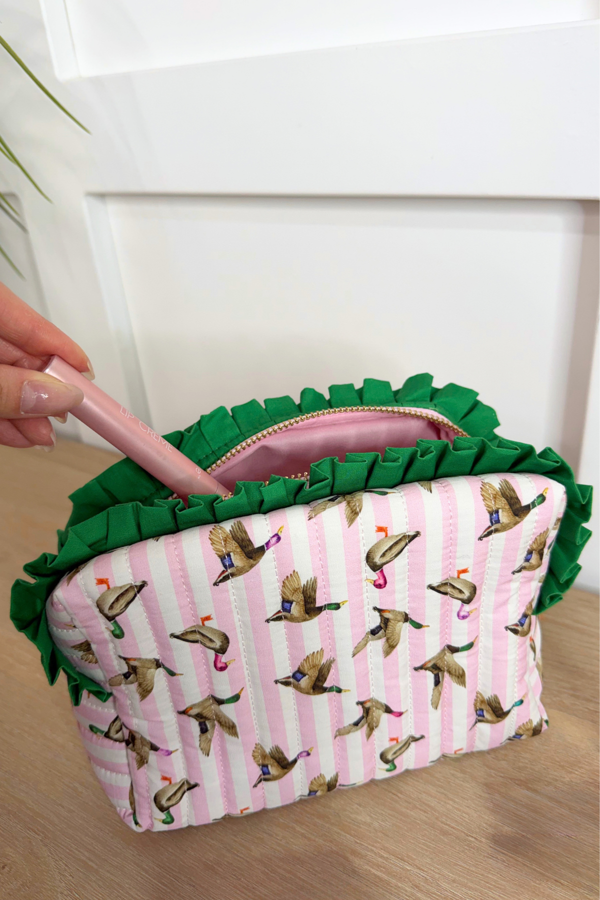 PREORDER- Lucky Duck Ruffle Bag