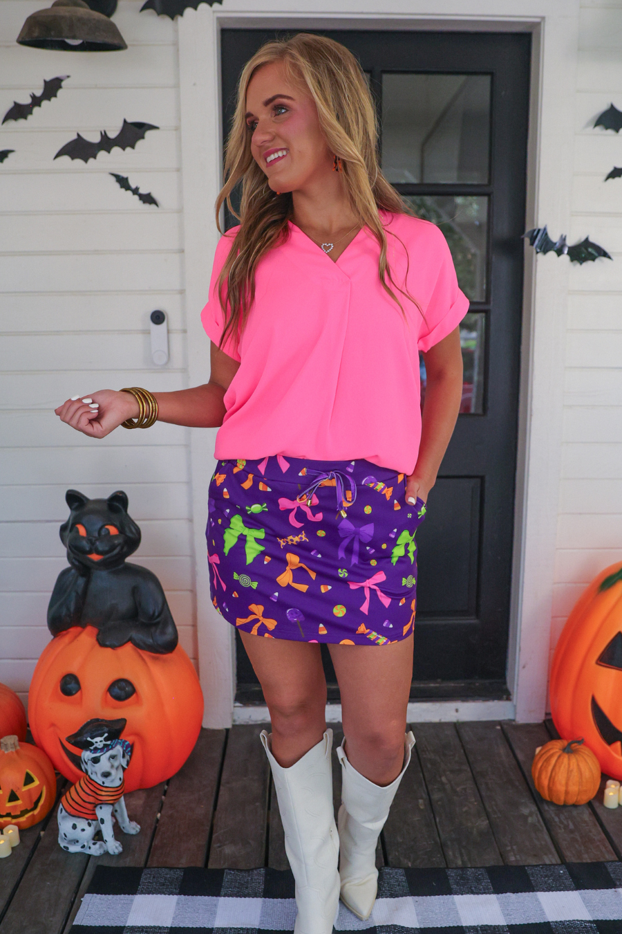 PREORDER Trick Or Chic Skort