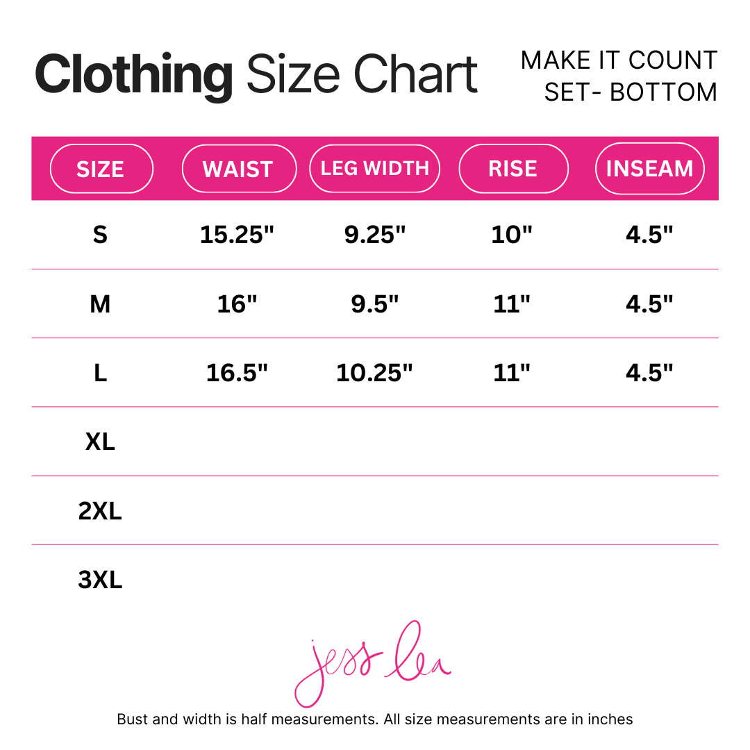 Make It Count Textured Set, Neon Pink