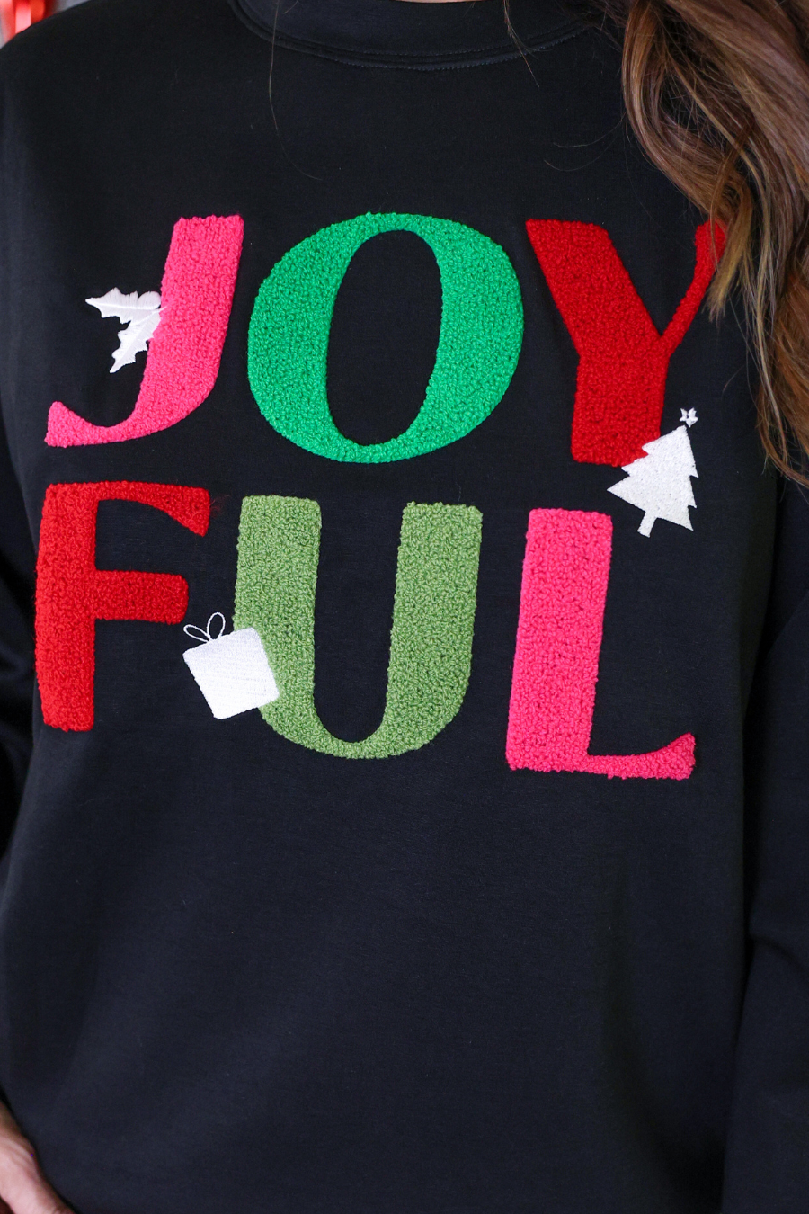 Joyful Vibes Luxe Pullover