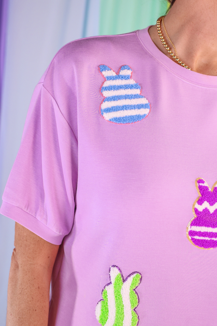 Calling My Peeps Chenille Top