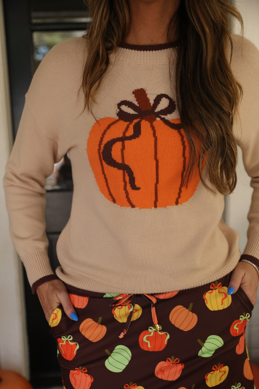 PREORDER Harvest Hues Pumpkin Sweater