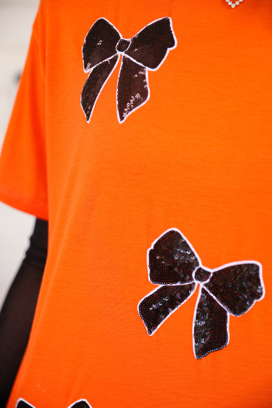 Better Bow-lieve It Sequin Tee