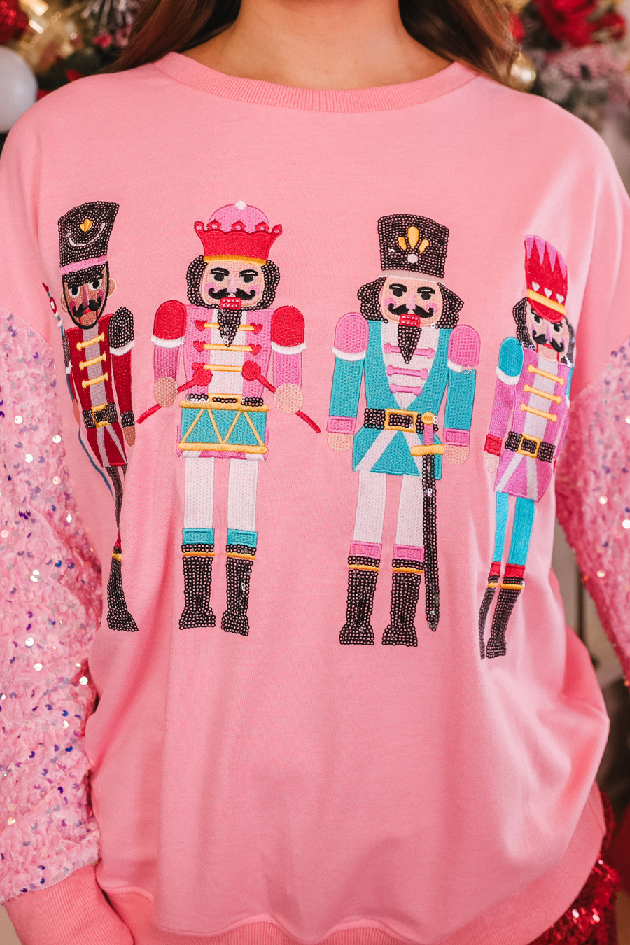 PREORDER- Season To Sparkle Sequin Top