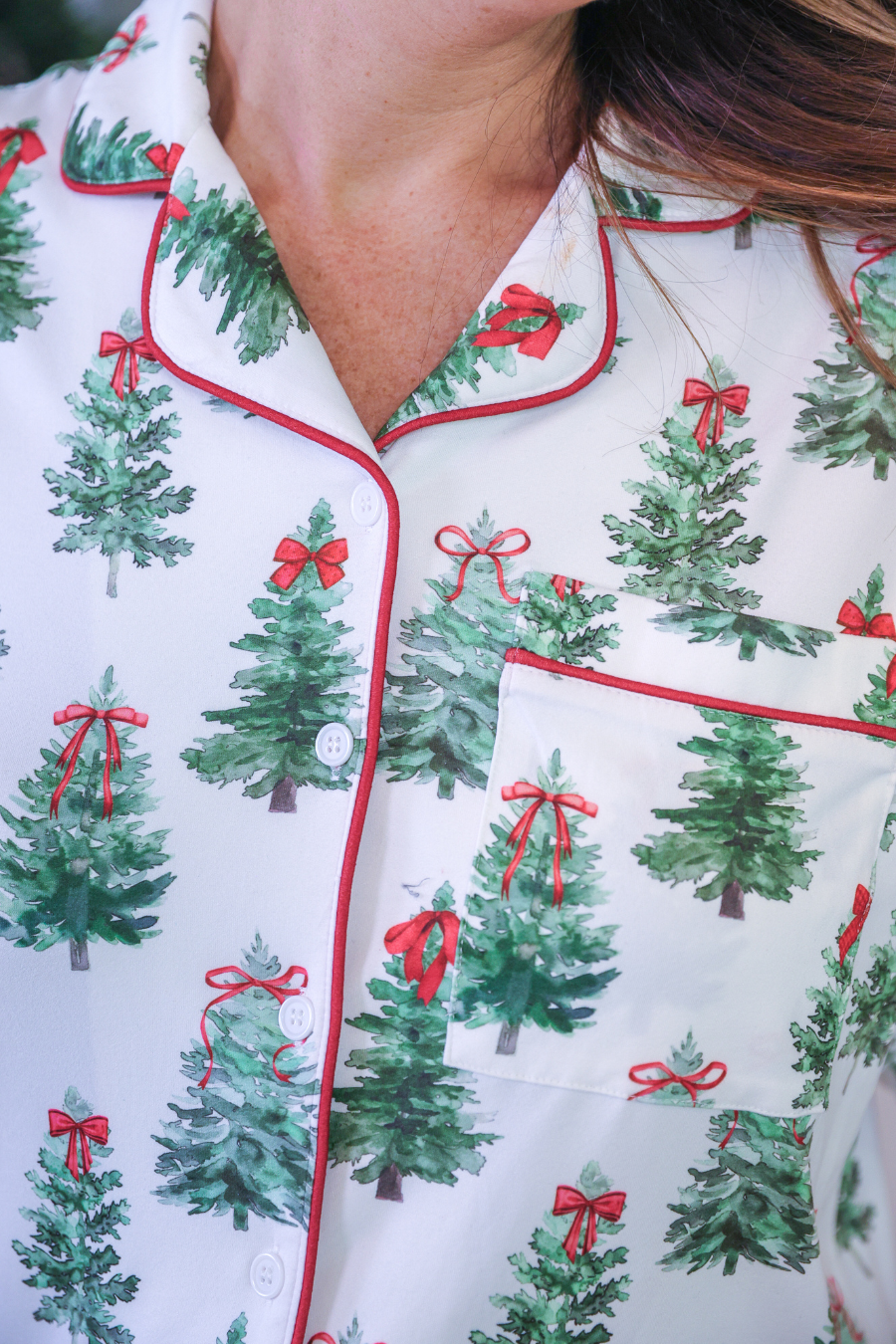 PREORDER- Under the Tree Ruffle Pajama Set