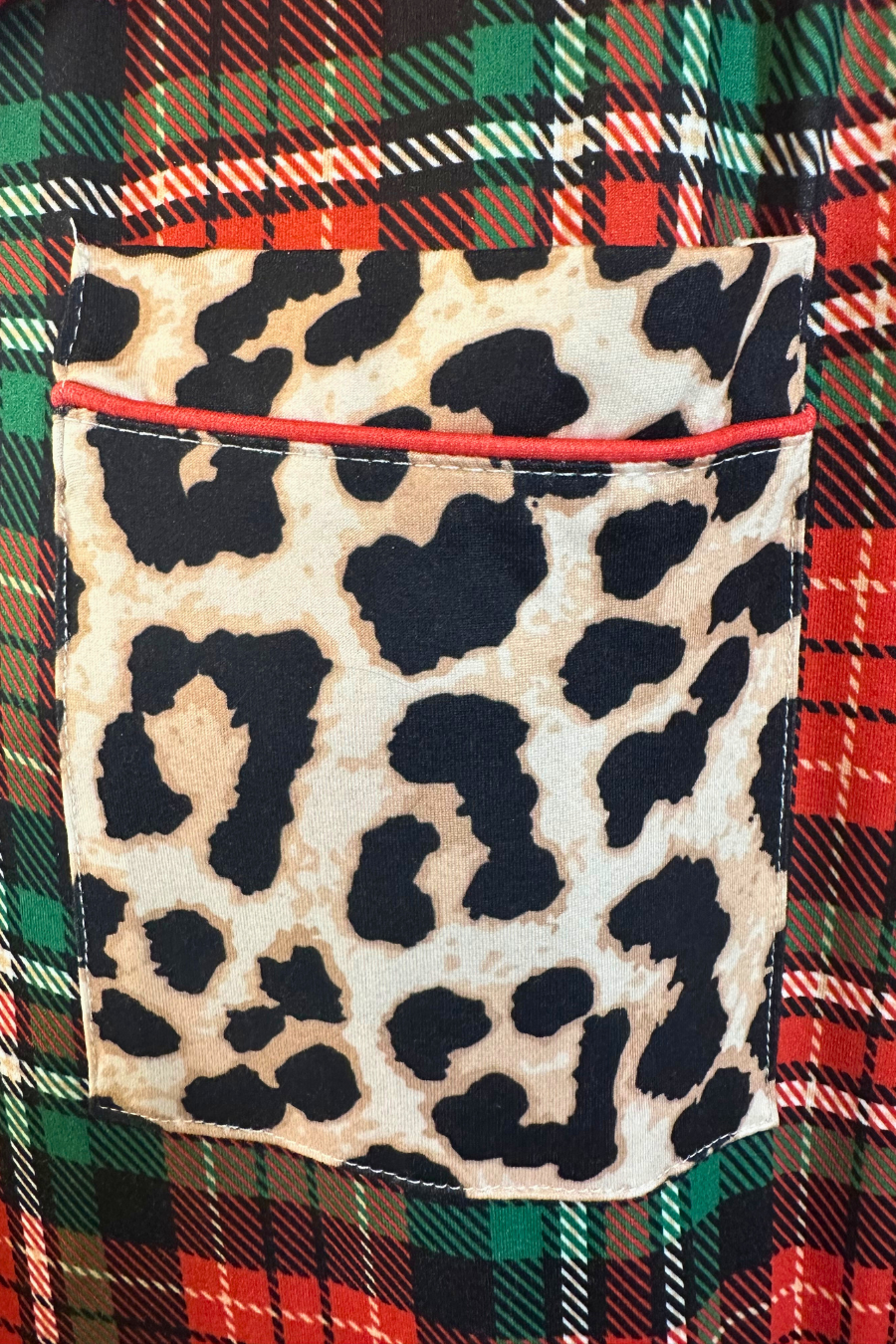 PREORDER- Wrapped in Safari Chic Ruffle Pajama Set