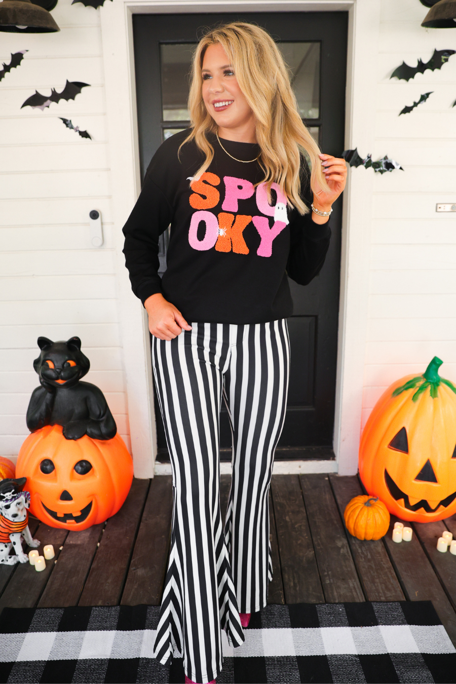 PREORDER Stay Rowdy Striped Pants