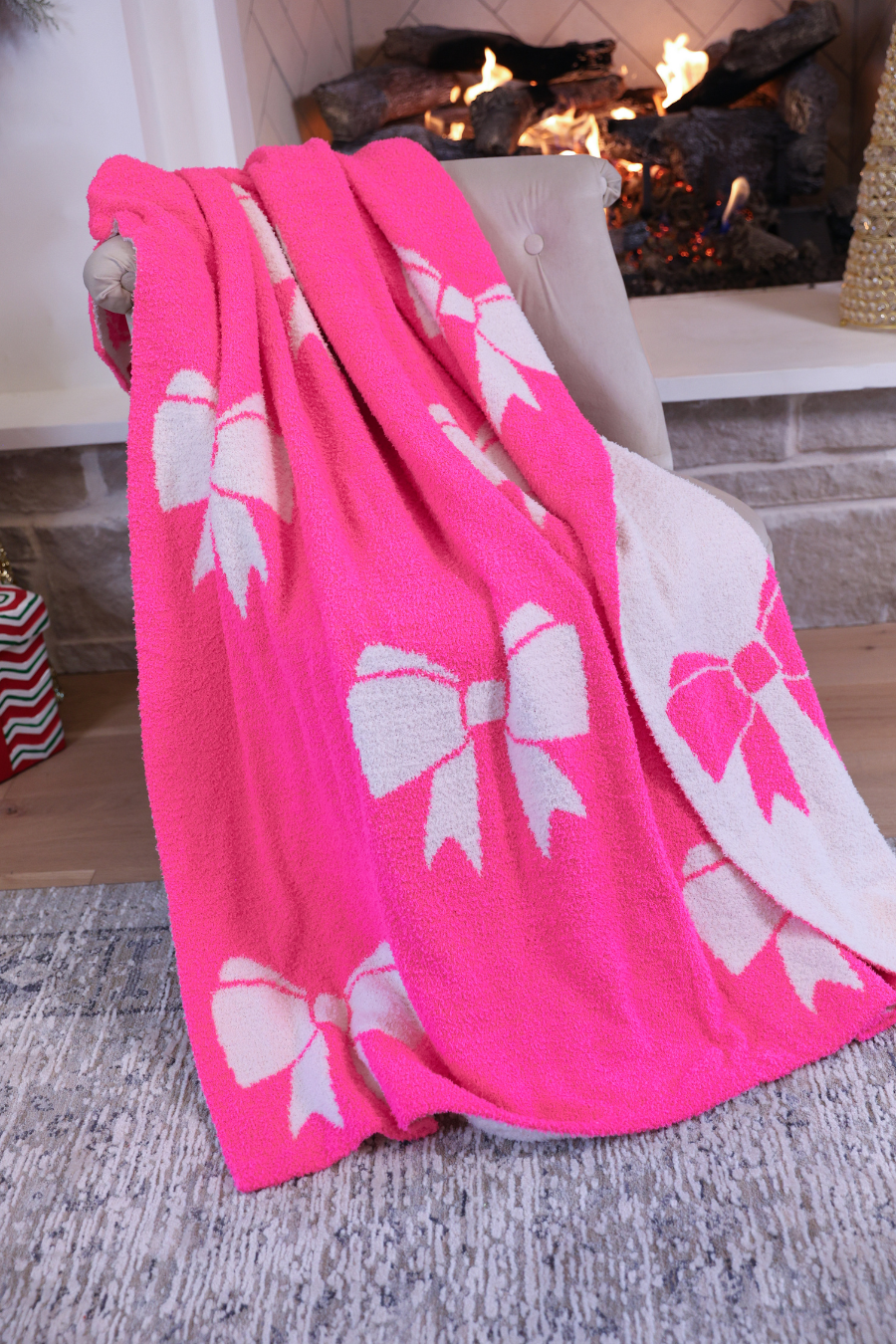 Tied Up in Pink Blanket