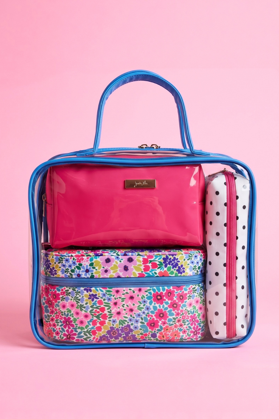 PREORDER- Beauty Travel Bag Set- Falling for Florals