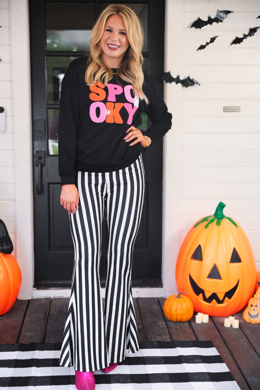 PREORDER Stay Rowdy Striped Pants