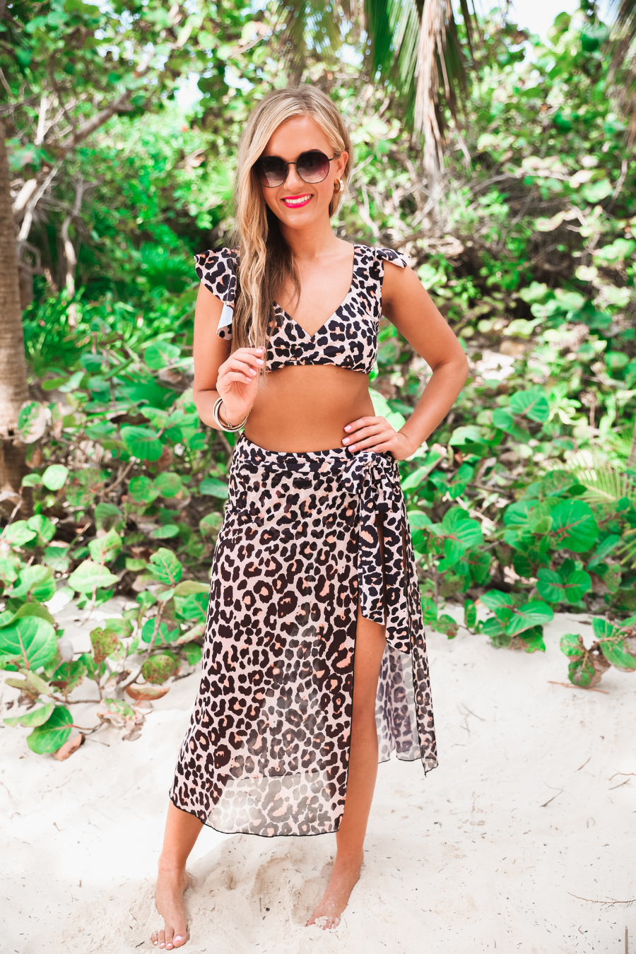 On The Lookout Three Piece Swimsuit Set