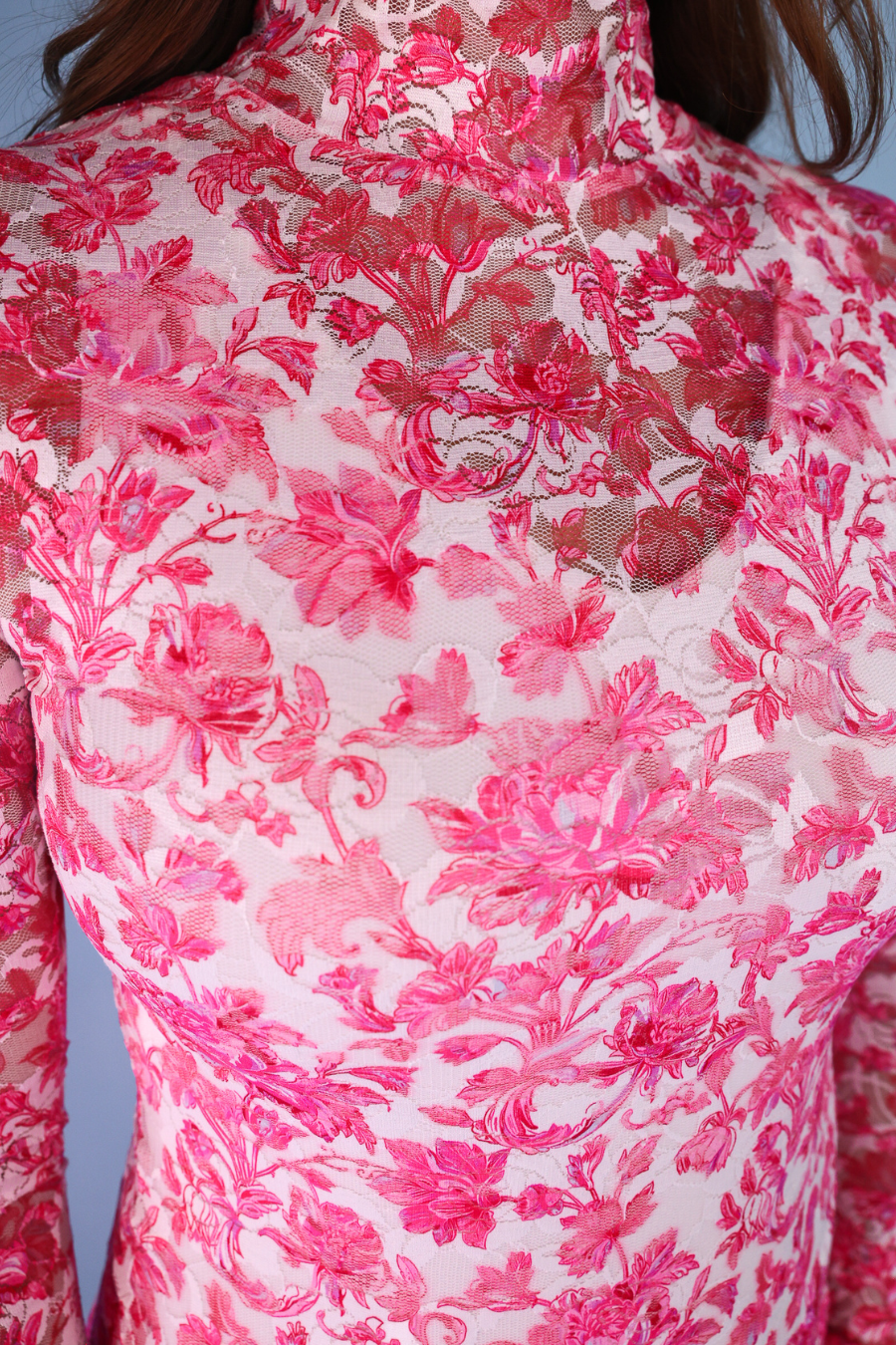 PREORDER- Kylie Lace Top- Pink Romance