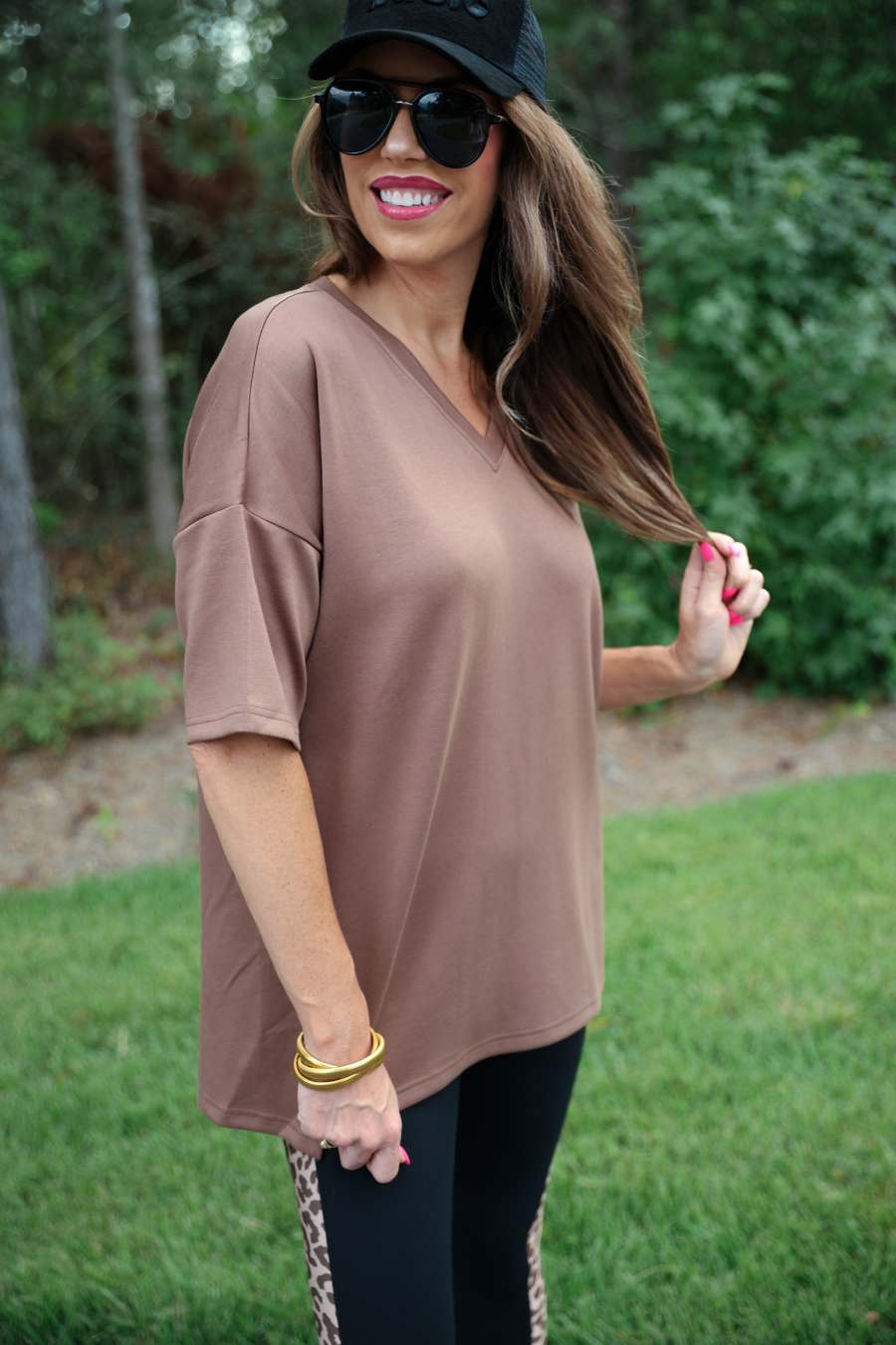 Cody Luxe Tunic Top