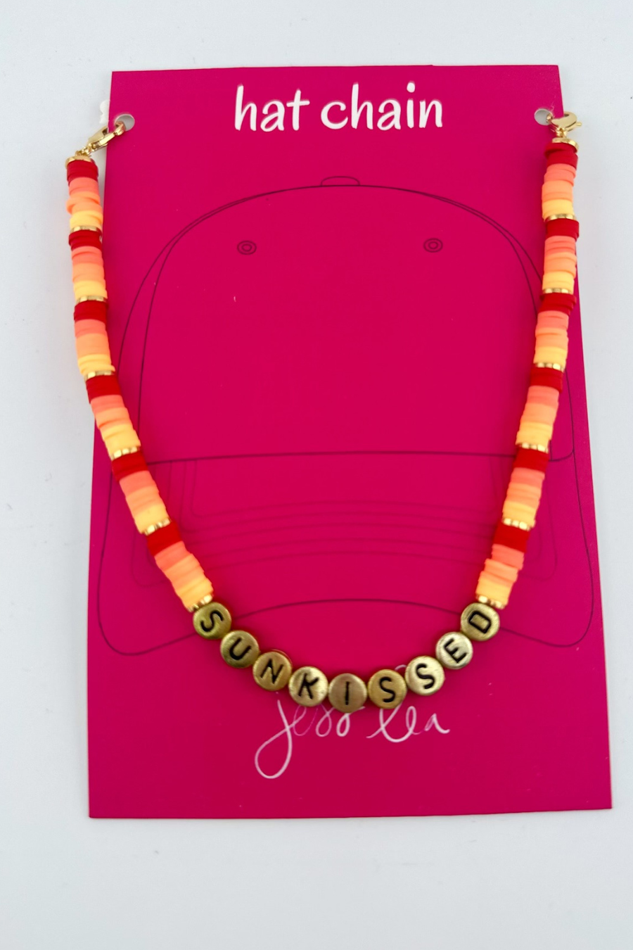 Sunkissed Beaded Hat Chain