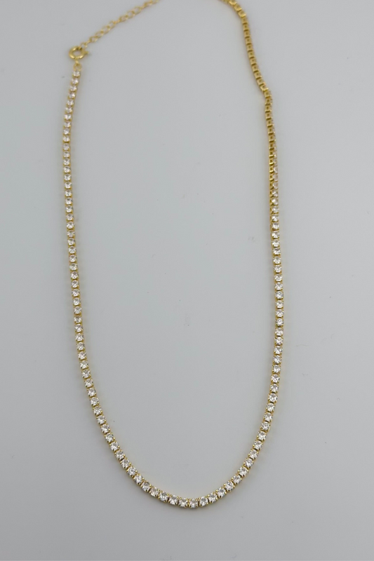 Sparkle In Your Eye Rhinestone Necklace