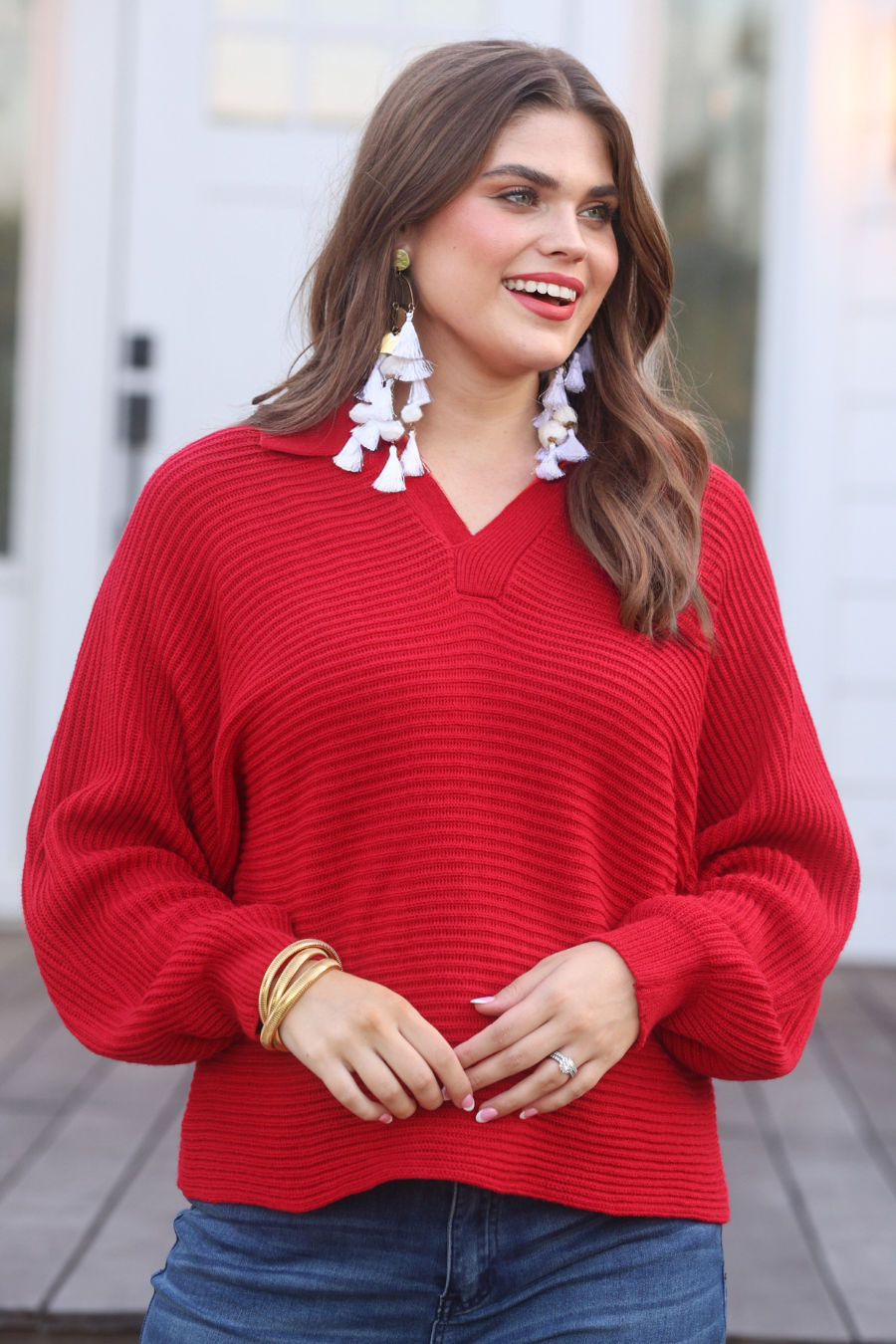 Zander Collared Sweater