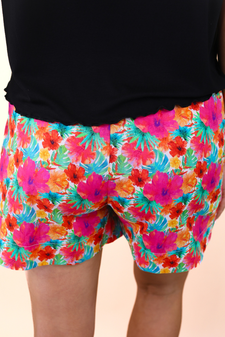 Casual Outing Shorts, Multi Tropical