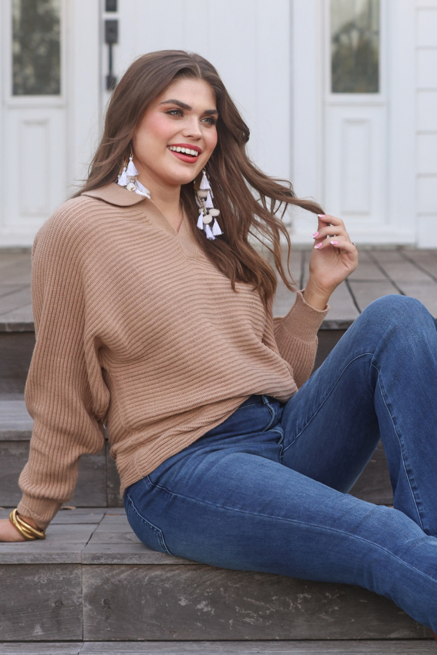 Zander Collared Sweater