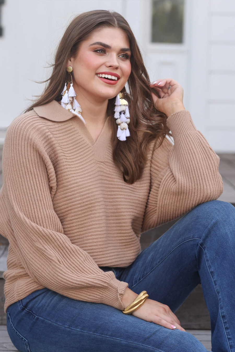 Zander Collared Sweater