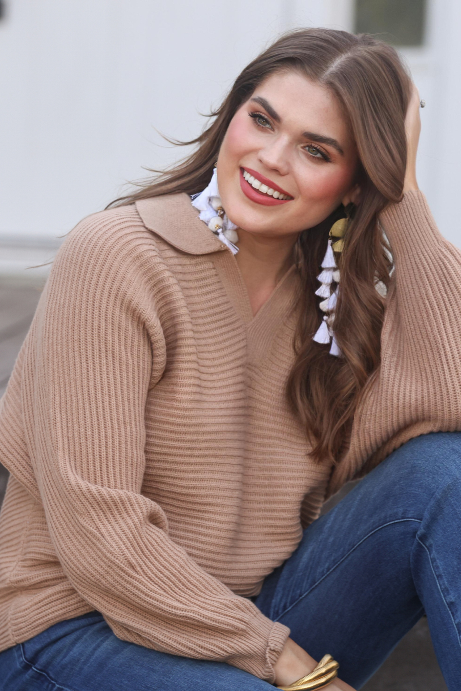 Zander Collared Sweater