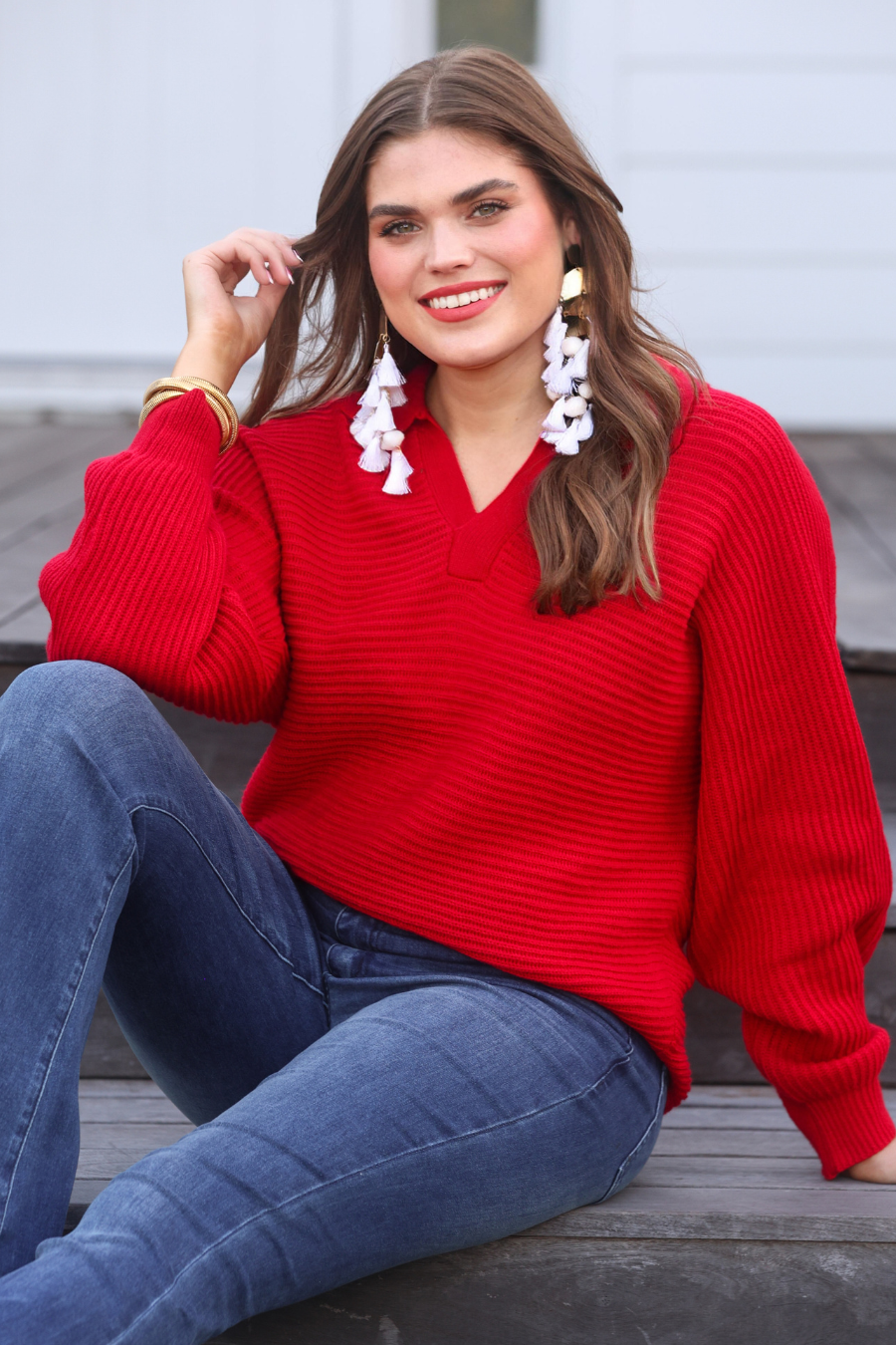 Zander Collared Sweater