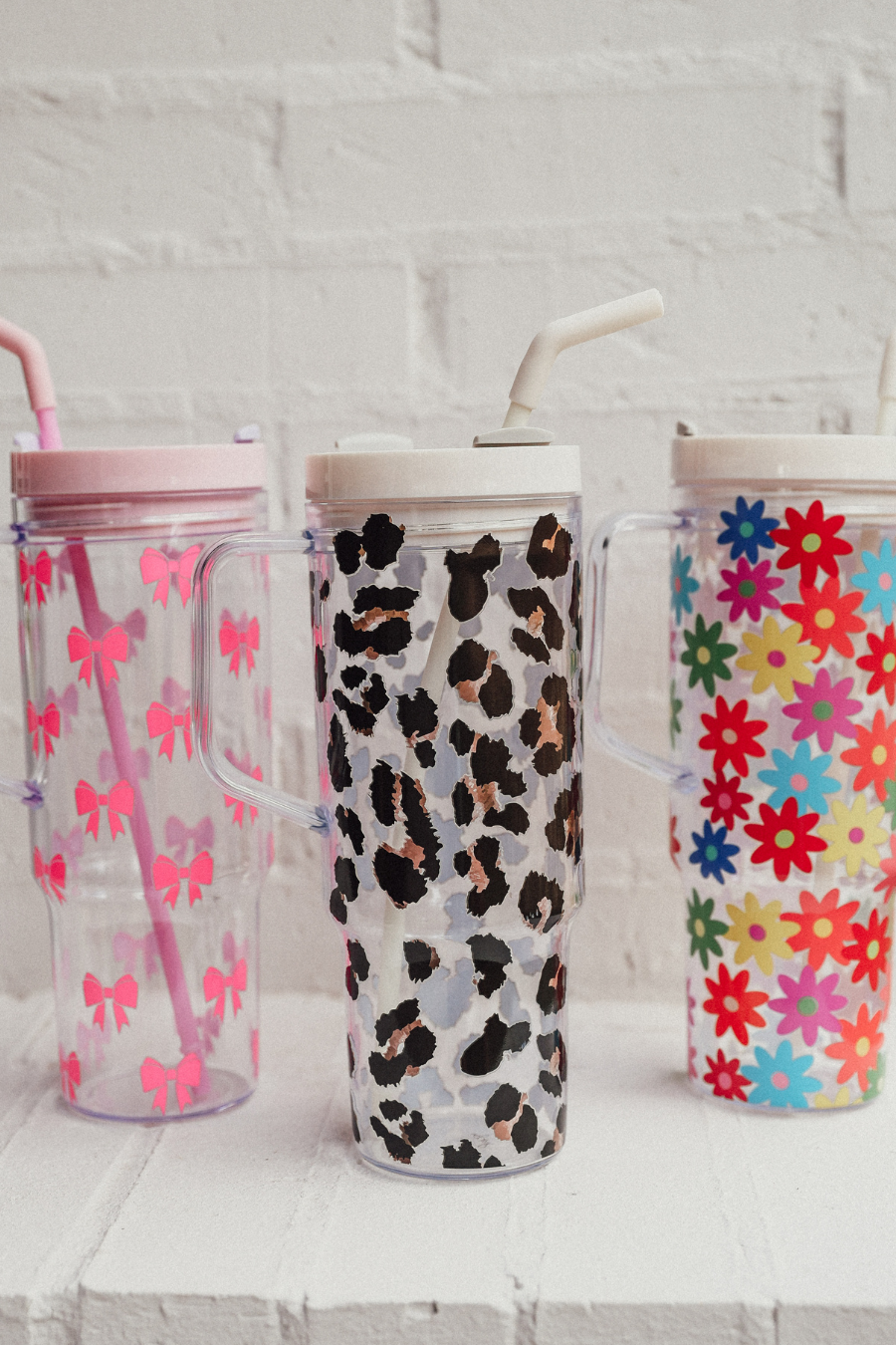 Bright Blooms Acrylic Tumbler