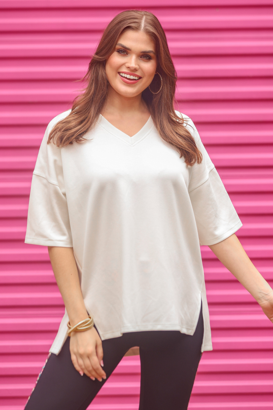 Cody Luxe Tunic Top
