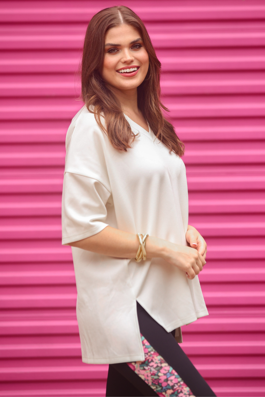 Cody Luxe Tunic Top