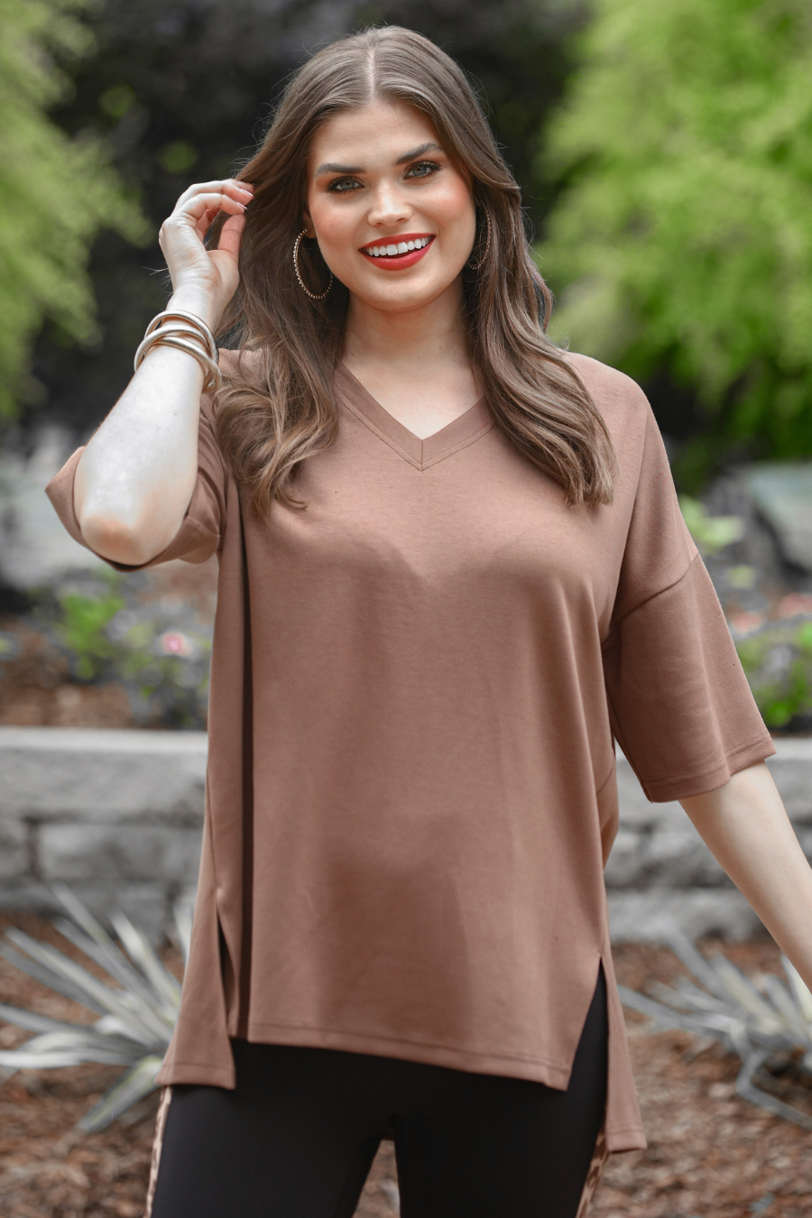 Cody Luxe Tunic Top