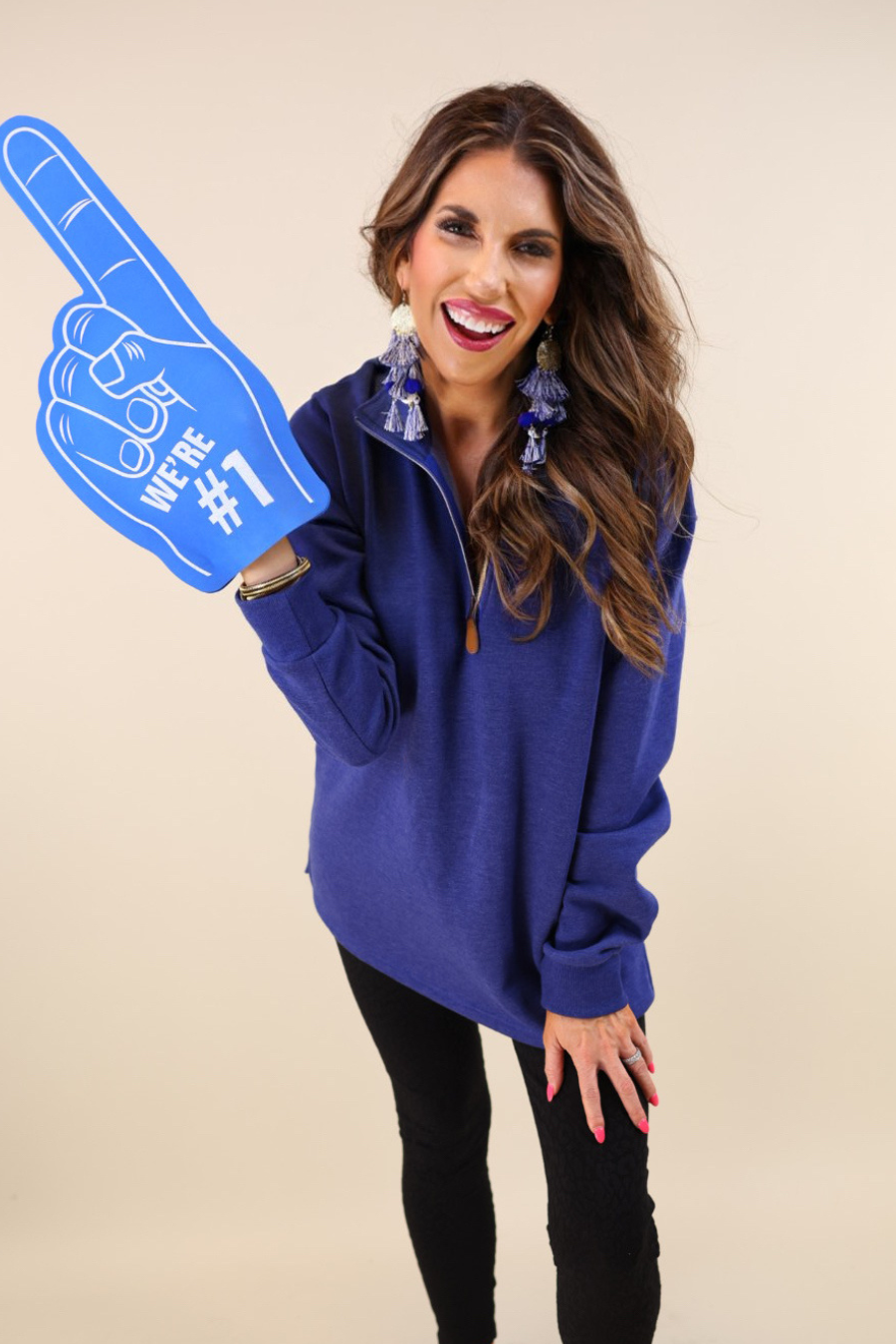 Miley Quarter Zip Pullover