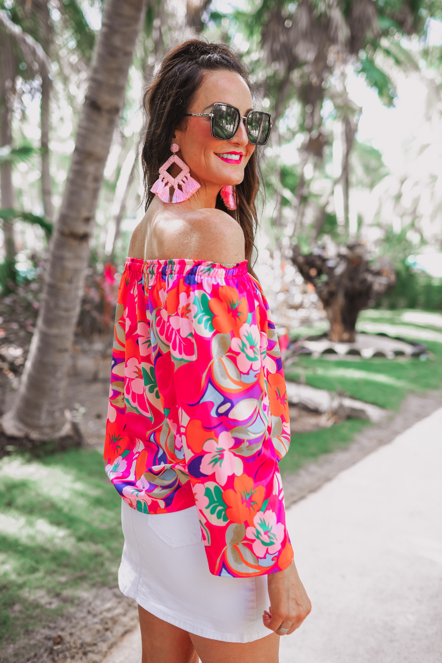 Always Happy Off The Shoulder Top