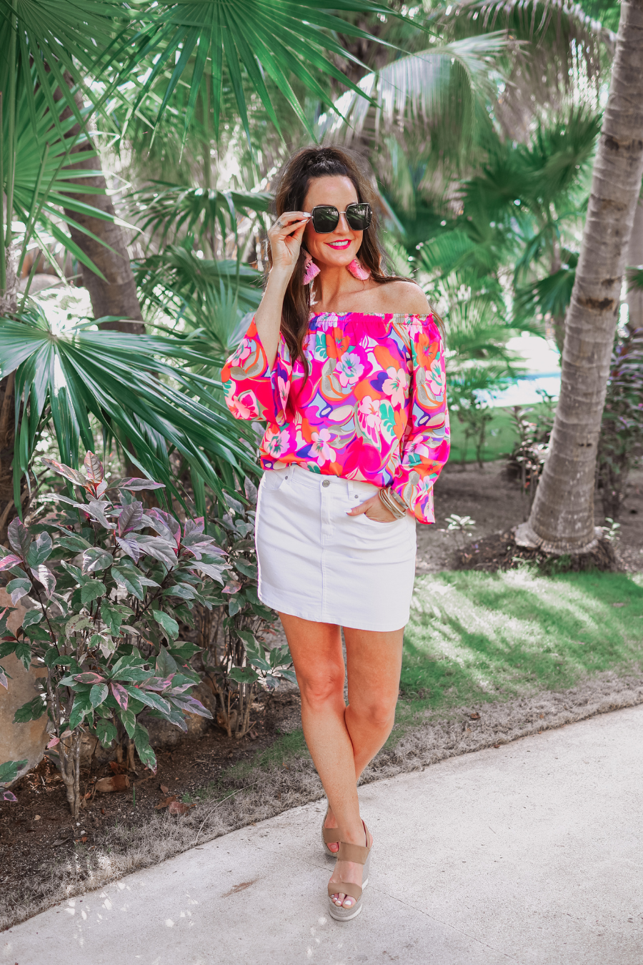 Always Happy Off The Shoulder Top