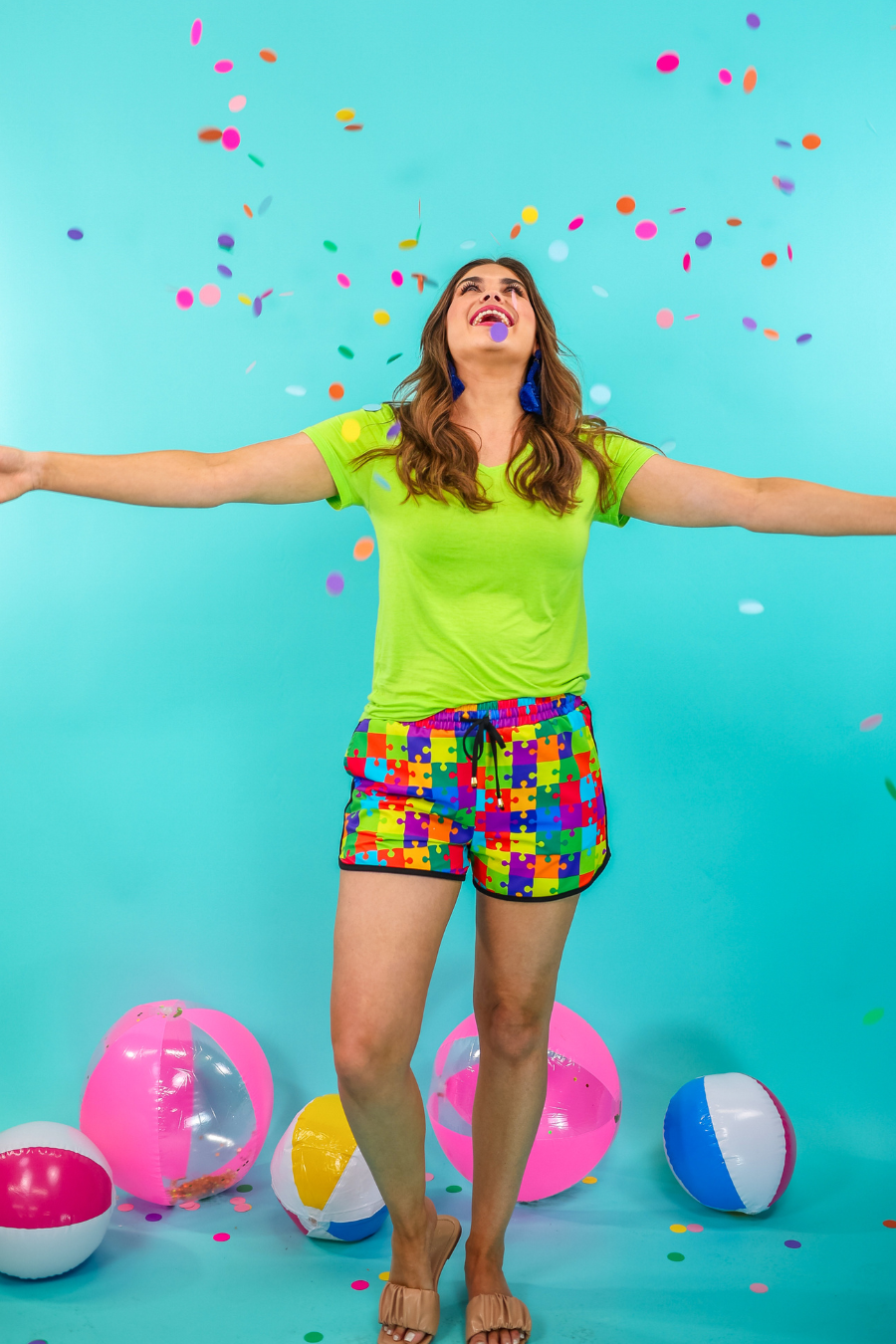 Totally Ausome Drawstring Everyday Shorts