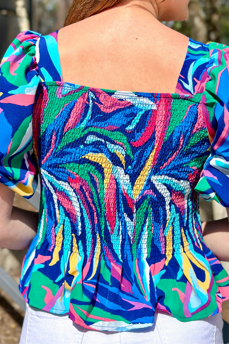 Hit The City Peplum Top