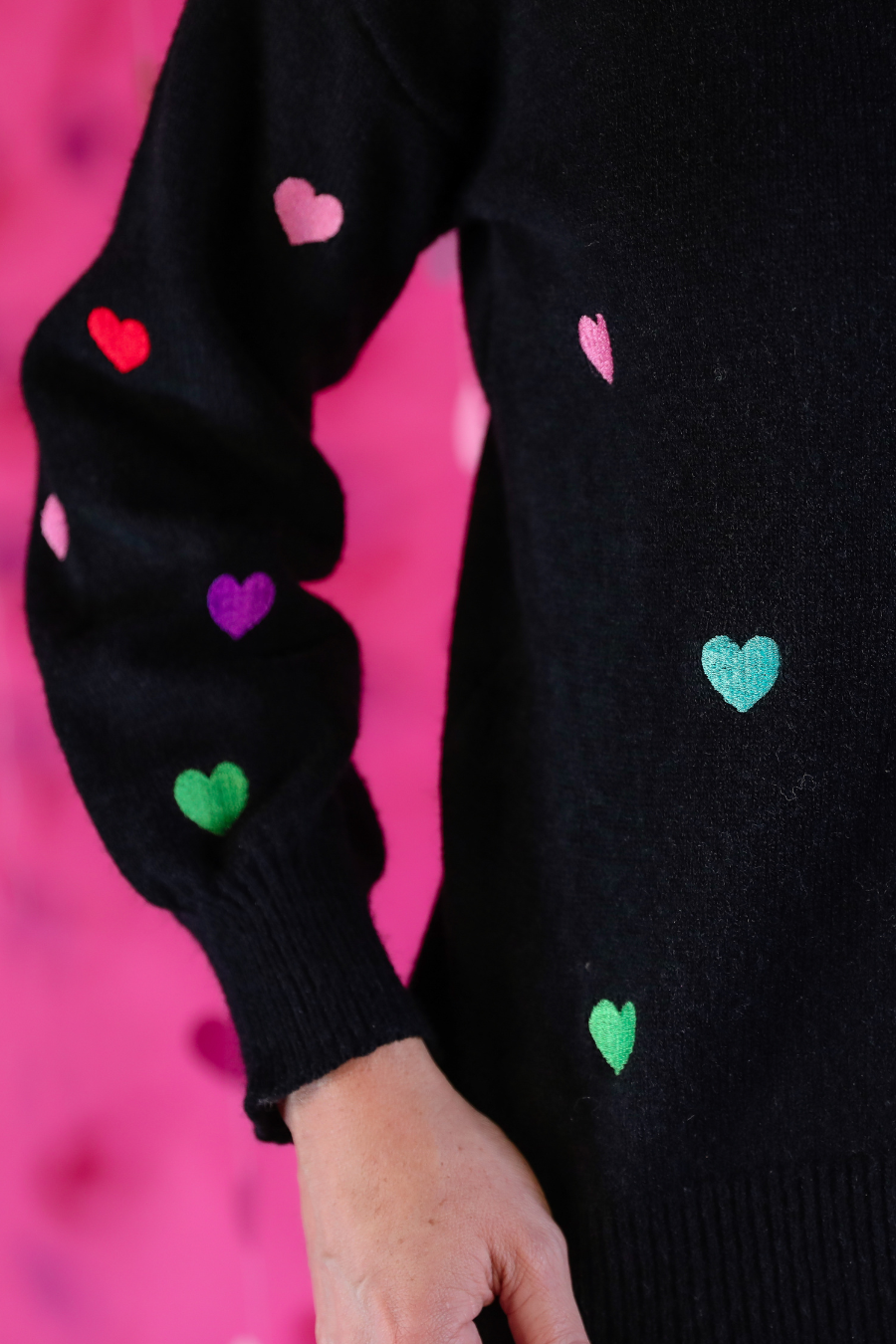 PREORDER-Love In The Air Heart Sweater