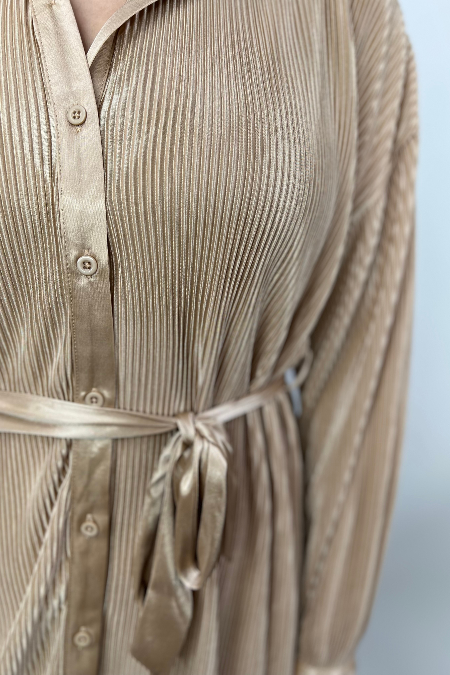 PREORDER-Hot Shot Pleated Tie Dress