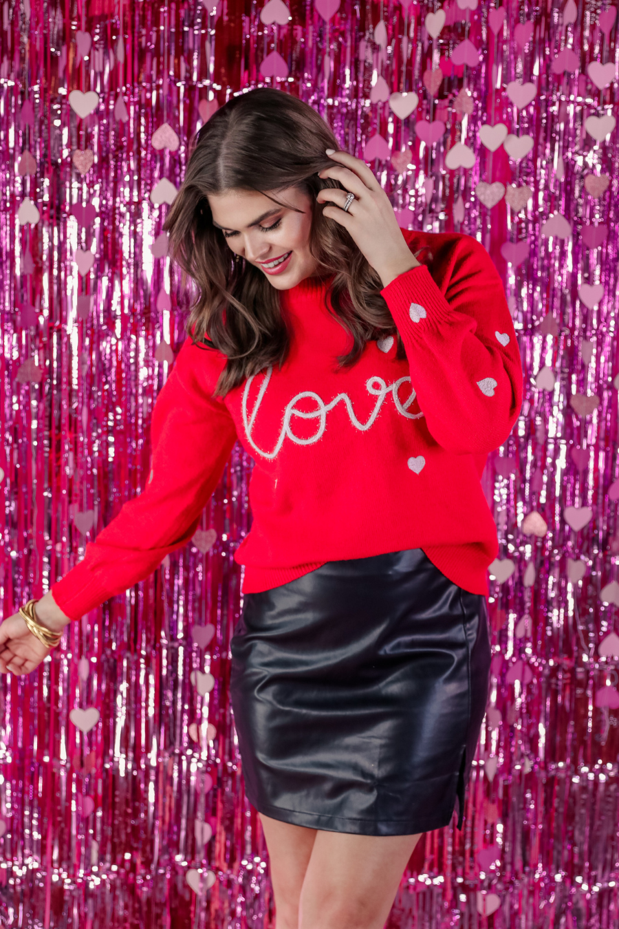 PREORDER-Love Without Limits Tinsel Sweater